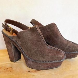 Y2K platform Michael Kors chunky clogs • size 8 • EUC